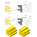 Комплект фрез для мебельного фасада (профиль, контрпрофиль). D-125 мм,d-32мм, B-20-22мм.