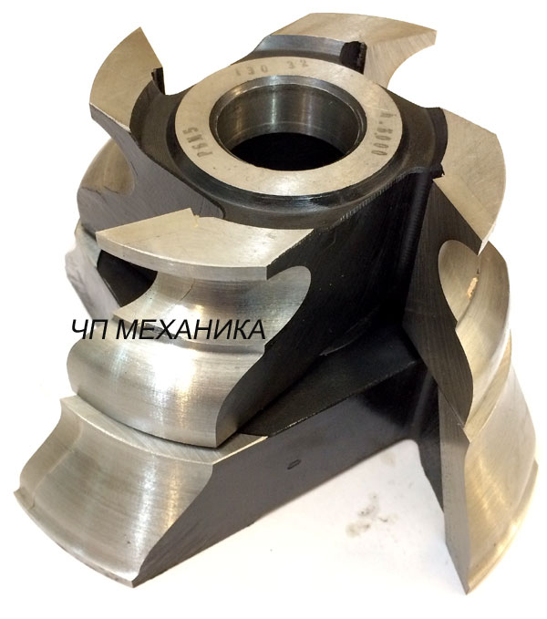 Комплект фрез для деревянного карниза. (D-170 мм, d-32 мм, B-80 мм). Артикул 053