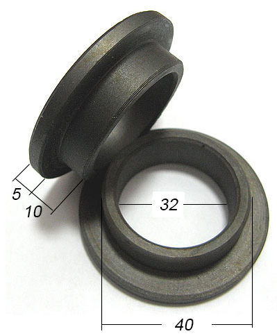 Переходная втулка комплект 2шт. Шлифовка до 0,02мм.