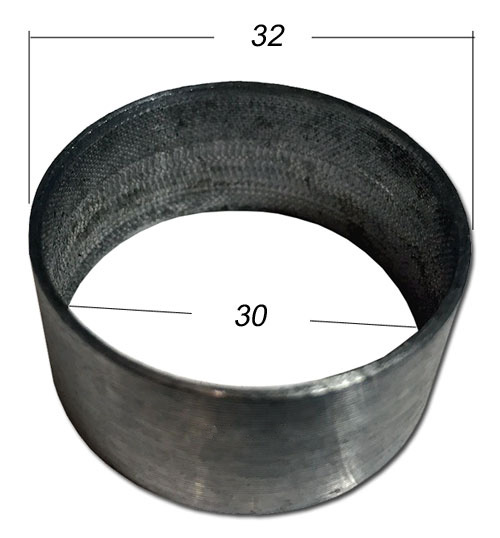 Переходное кольцо для вала 30мм на 32мм, шлифованное до 0,02мм.