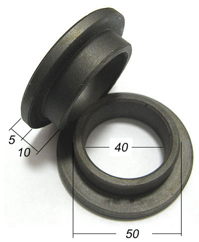 Переходная втулка комплект 2шт. Шлифовка до 0,02мм.