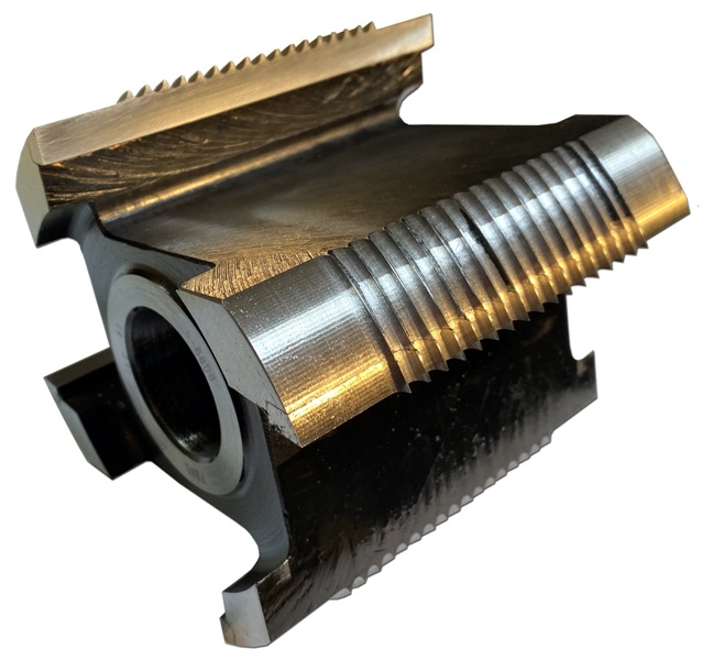 Комплект фрез для изготовления террасной доски. (Верхняя фреза (130 или 150 мм) и боковые фрезы на высоту 21, 35 мм, D-140 мм, d-40 мм). Артикул 00001.