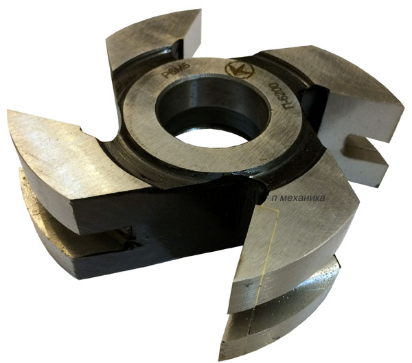 Фреза для изготовления деталей пчелиных ульев. (D – 125 мм, d – 32 мм). Артикул 062