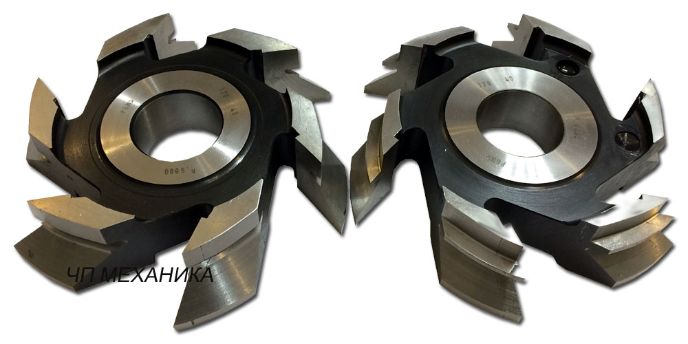 14.25(27).Н(В).1 Наборы фрез для четырехстороннего станка. Фрезеровка деревянной обшивки - имитация строительного бруса.